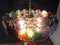 Lámparas de araña italianas con 50 discos de cristal de Murano multicolor. Juego de 2, Imagen 15