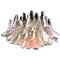 Italienische Flamingo Deckenlampe aus Murano, 1990 1