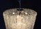 Large Three-Tier Murano Glass Tube Chandelier, Set of 2 8