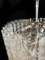 Lámpara de araña grande de tubos de cristal de Murano de tres niveles. Juego de 2, Imagen 11