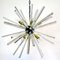 Lámparas de araña Crystal Prism Sputnik, Murano, 1990. Juego de 2, Imagen 4