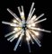 Lámparas de araña Crystal Prism Sputnik, Murano, 1990. Juego de 2, Imagen 7
