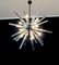 Lámparas de araña Crystal Prism Sputnik, Murano, 1990. Juego de 2, Imagen 10