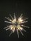 Lámparas de araña Crystal Prism Sputnik, Murano, 1990. Juego de 2, Imagen 11