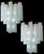 Lámparas de araña Tronchi de Murano de estilo Toni Zuccheri para Venini. Juego de 2, Imagen 9