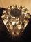 Quadriedri Murano Tischlampen in Transparent & Rauchglas, 1990er, 2er Set 2