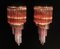 Venetian Murano Glass Wall Sconces, 1980s, Set of 2 4