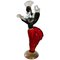 Figura de bailarina de flamenco veneciana de cristal de Murano, 1950, Imagen 1