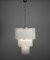 Lámparas de araña Tronchi de cristal de Murano estilo Toni Zuccheri, años 90. Juego de 2, Imagen 8