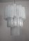 Lámparas de araña Tronchi de cristal de Murano estilo Toni Zuccheri, años 90. Juego de 2, Imagen 5