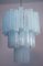 Lampadari Tronchi in vetro di Murano in stile Toni Zuccheri per Venini, set di 2, Immagine 4