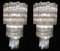 Venetian Tronchi Chandeliers in the Style of Toni Zuccheri, 48 Glasses, 1990s, Set of 2, Image 3