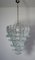 Italienischer 6-stufiger Felci Murano Glas Kronleuchter, 1970er 2