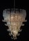 Italienischer 6-stufiger Felci Murano Glas Kronleuchter, 1970er 8