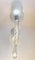 Lámpara de araña Reticello Art Déco de Ercole Barovier, años 40, Imagen 3