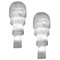 Murano Giant Chandeliers in the Style of Toni Zuccheri for Venini, 1990, Set of 2 1