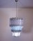 Lámpara de araña italiana Triedri de Murano, Imagen 15