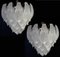 Lampadario a forma di petalo in vetro di Murano, Italia, Immagine 10
