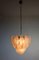 Lámparas de araña italianas de pétalos, Murano. Juego de 2, Imagen 10
