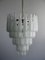 Lámpara de araña italiana de cristal de Murano, Imagen 6