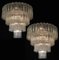 Lampadari in vetro di Murano di Toni Zuccheri per Venini, set di 2, Immagine 2