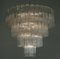 Lámparas de araña de cristal de Murano en of Style Toni Zuccheri para Venini. Juego de 2, Imagen 4