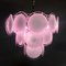 Murano Glass Disc Chandelier in the Style of Vistosi, 1990s 10