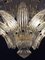 Italian Palmette Chandelier Pendants, Murano, Set of 3, Image 8