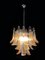 Italian Amber Petal Chandeliers, Murano, Set of 2, Image 2