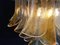 Lampadari a forma di petali ambrati, Murano, Italia, set di 2, Immagine 14