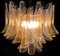 Italian Amber Petal Chandeliers, Murano, Set of 2 13