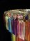 Lámparas de araña italianas Quadriedri multicolores, Murano. Juego de 2, Imagen 14