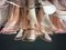 Lámpara de techo italiana Flamingo de Murano, Imagen 11