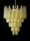Lámparas de araña italianas de cristal ámbar de Murano. Juego de 2, Imagen 7