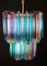 Multi-Colored Triedri Ceiling Lamps, 1970s, Set of 3, Image 10