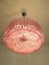 Triedri Glass Chandelier with 265 Pink Prisms 3