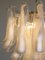 Lámparas de araña italianas de cristal de Murano al estilo de Mazzega. Juego de 2, Imagen 13