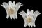 Italian Palmette Sconces in the Style of Barovier & Toso, Set of 4, Image 2