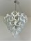 Murano Shell Chandeliers by Mazzega, Set of 2 11