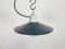 Industrial Blue Enamel Pendant Light, 1970s, Image 3