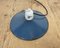 Industrial Blue Enamel Pendant Light, 1970s, Image 8