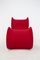 Red Fiocco Armchair by Gianni Pareschi for Busnelli 14