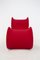 Red Fiocco Armchair by Gianni Pareschi for Busnelli, Image 14