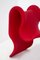 Roter Fiocco Armlehnstuhl von Gianni Pareschi für Busnelli 3