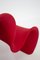 Roter Fiocco Armlehnstuhl von Gianni Pareschi für Busnelli 9