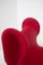 Roter Fiocco Armlehnstuhl von Gianni Pareschi für Busnelli 8
