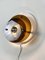 Wall Lamp in Acrylic Glass with Round Shapes, 1970s 3