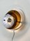 Wall Lamp in Acrylic Glass with Round Shapes, 1970s, Image 3