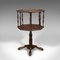 Antique Octagonal Occasional Table in Oak, Image 3