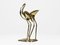Mid-Century Cranes Sculpture in Brass by Gilde, 1960s 2